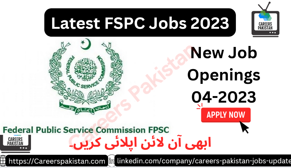 FPSC Jobs Ad 04-2023 Latest Job Openings
